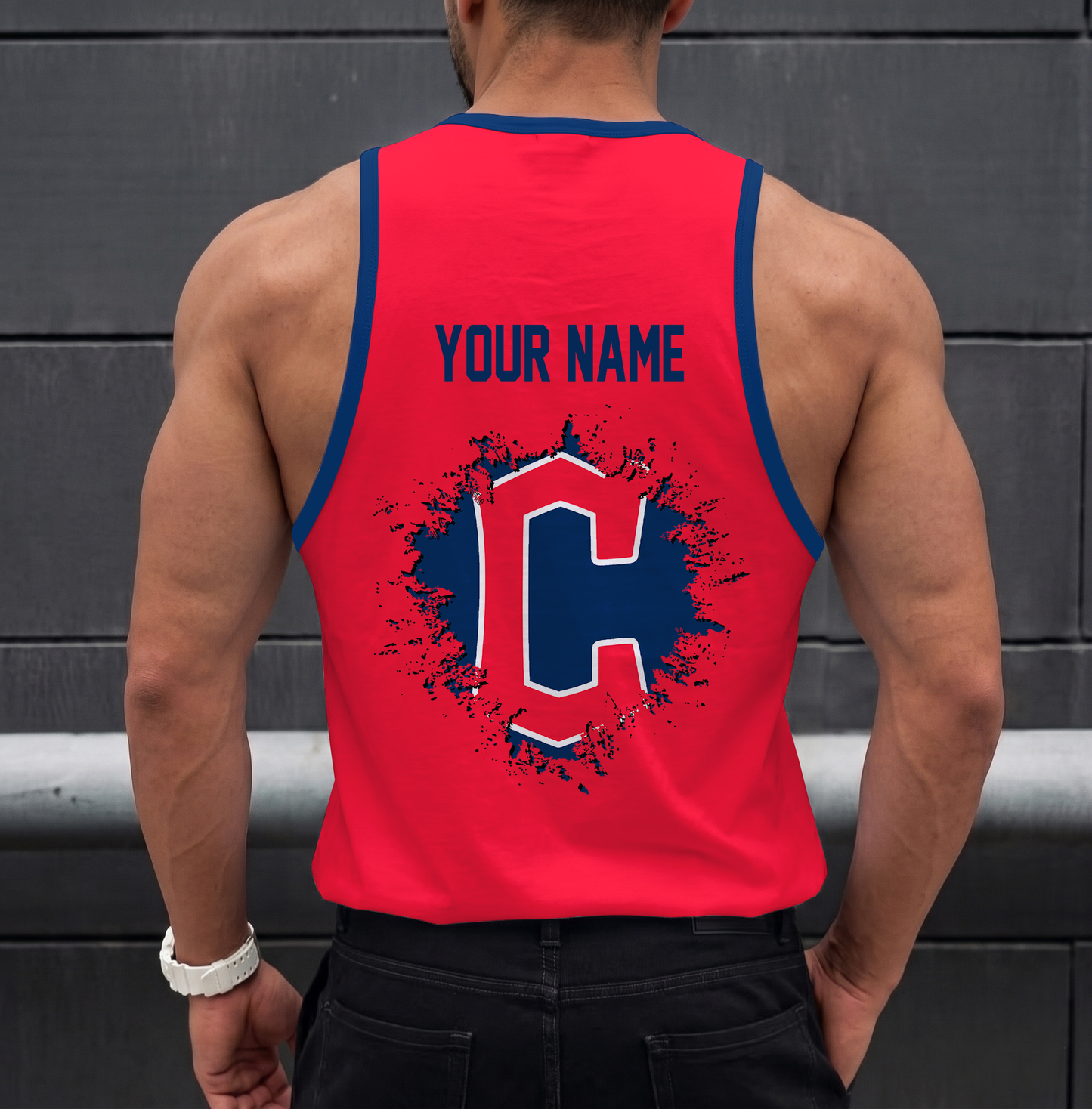 VIRAL EDITION - NEW CUSTOMIZED MLB13 CLEVELAND GUARDIANS UNISEX TANK TOP