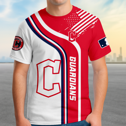 ELITE EDITION - NEW CUSTOMIZED MLB13 CGS CLEVELAND GUARDIANS POLO SHIRT, ZIP POLO SHIRT & T-SHIRTS