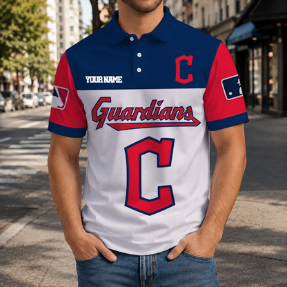 LIMITED EDITION - NEW CUSTOMIZED MLB13 CGS CLEVELAND GUARDIANS T-SHIRT, POLO SHIRT, ZIP POLO SHIRT, SWEATSHIRT, HOODIE & ZIP HOODIE