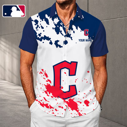 LIMITED EDITION - NEW CUSTOMIZED MLB13 CGS CLEVELAND GUARDIANS UNISEX HAWAIIAN SHIRT