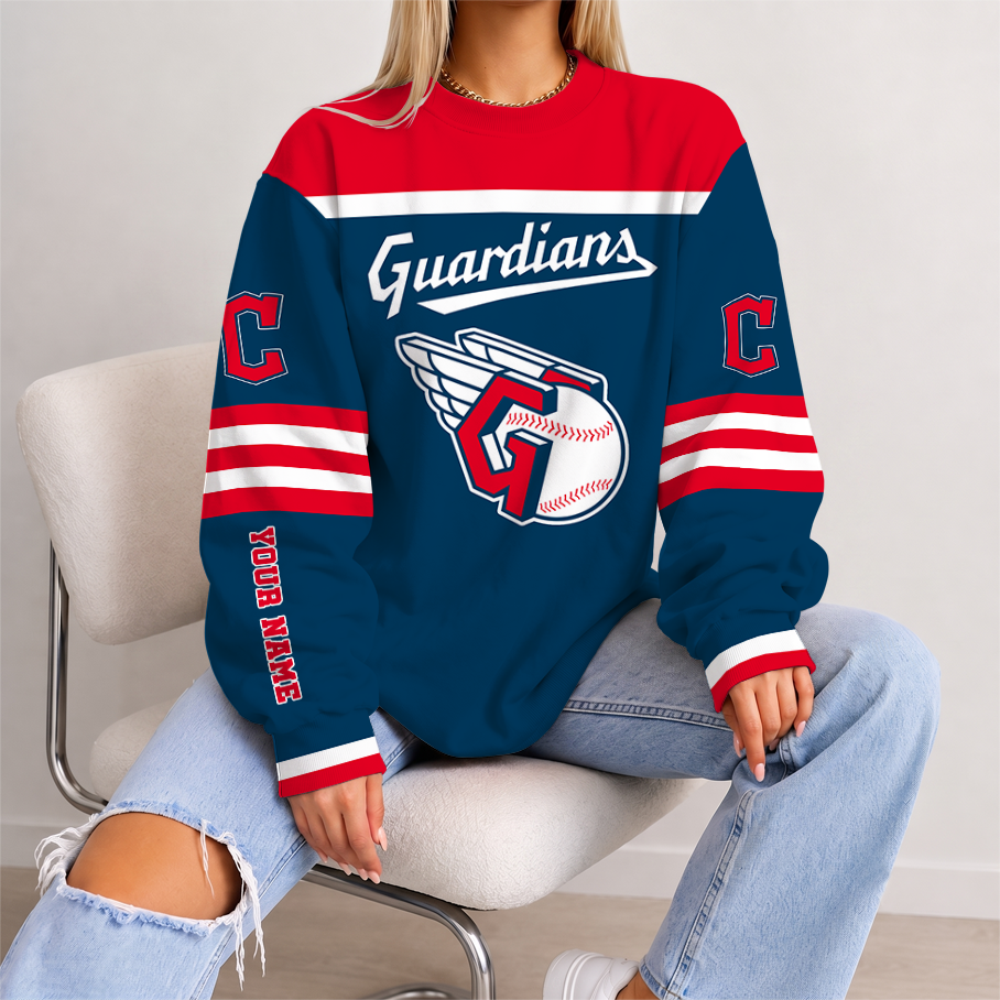 [FLASH SALE] NEW CUSTOMIZED MLB13 CGS CLEVELAND GUARDIANS UNISEX SWEATSHIRT