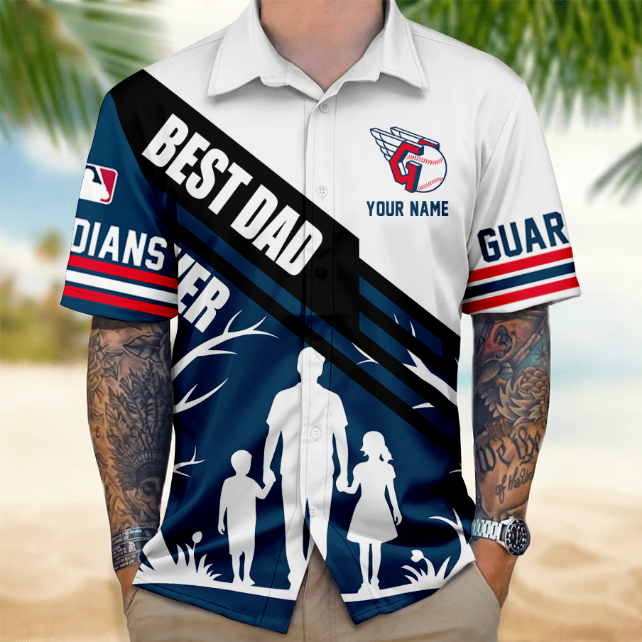 LIMITED EDITION - NEW CUSTOMIZED MLB13 CGS CLEVELAND GUARDIANS UNISEX HAWAIIAN SHIRT