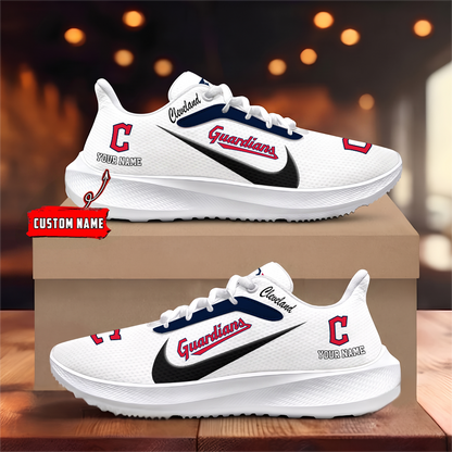 [FLASH SALE] NEW CUSTOMIZED MLB13 CGS CLEVELAND GUARDIANS ROAD RUNNING SHOES