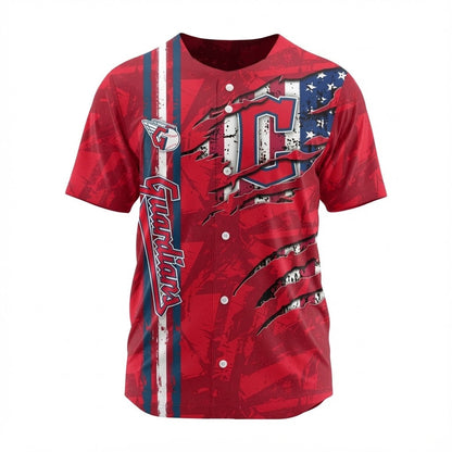 LIMITED EDITION - NEW CUSTOMIZED MLB13 CGS CLEVELAND GUARDIANS BASEBALL JERSEY