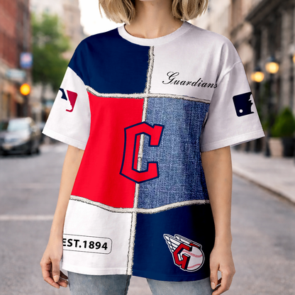LIMITED EDITION - NEW CUSTOMIZED MLB13 CGS CLEVELAND GUARDIANS UNISEX T-SHIRT, POLO, HOODIE & JACKETS