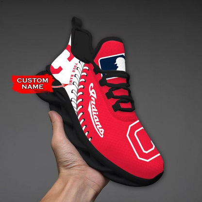 [FLASH SALE] NEW CUSTOMIZED MLB13 CGS CLEVELAND GUARDIANS MAX SOUL SHOES