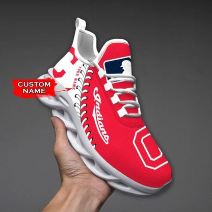[FLASH SALE] NEW CUSTOMIZED MLB13 CGS CLEVELAND GUARDIANS MAX SOUL SHOES
