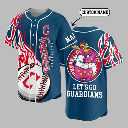 [FLASH SALE] NEW CUSTOMIZED MLB13 CGS CLEVELAND GUARDIANS BASEBALL JERSEY