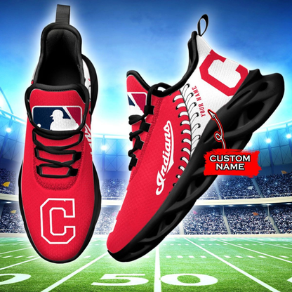 [FLASH SALE] NEW CUSTOMIZED MLB13 CGS CLEVELAND GUARDIANS MAX SOUL SHOES