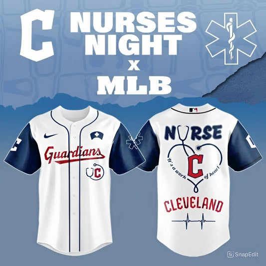 LIMITED EDITION - NEW CUSTOMIZED MLB13 CGS CLEVELAND GUARDIANS BASEBALL JERSEY
