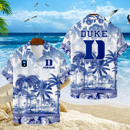 LIMITED EDITION - NEW CUSTOMIZED CFH13 DLD DUKE BLUE DEVILS UNISEX HAWAIIAN SHIRT