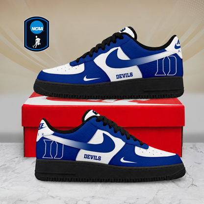 LIMITED EDITION - NEW CUSTOMIZED NCAA CFH13 DLD DUKE BLUE DEVILS AF1 SHOES