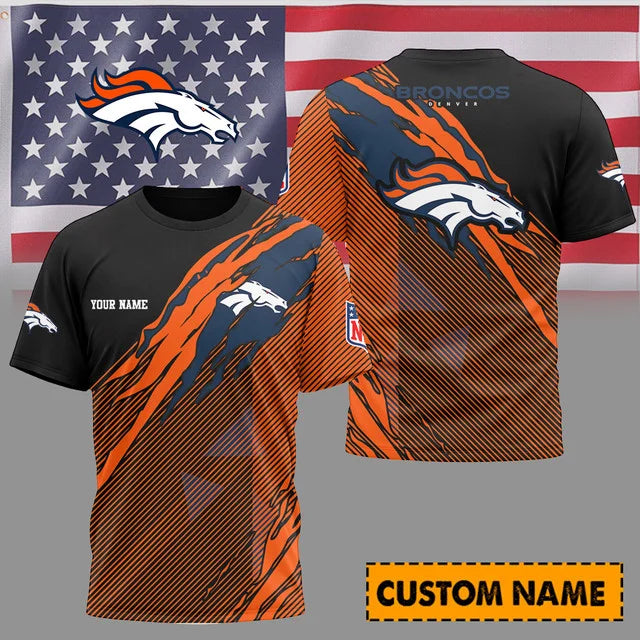 LIMITED EDITION - NEW CUSTOMIZED NFL13 DVB DENVER BRONCOS T-SHIRT, POLO SHIRT, ZIP POLO SHIRT, SWEATSHIRT, HOODIE & ZIP HOODIE