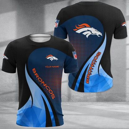 LIMITED EDITION - NEW CUSTOMIZED NFL13 DVB DENVER BRONCOS POLO, T-SHIRT & SHORT PANTS SET