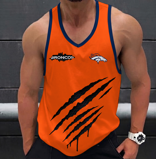 SPECIAL EDITION - NEW CUSTOMIZED NFL13 DVB DENVER BRONCOS UNISEX TANK TOP