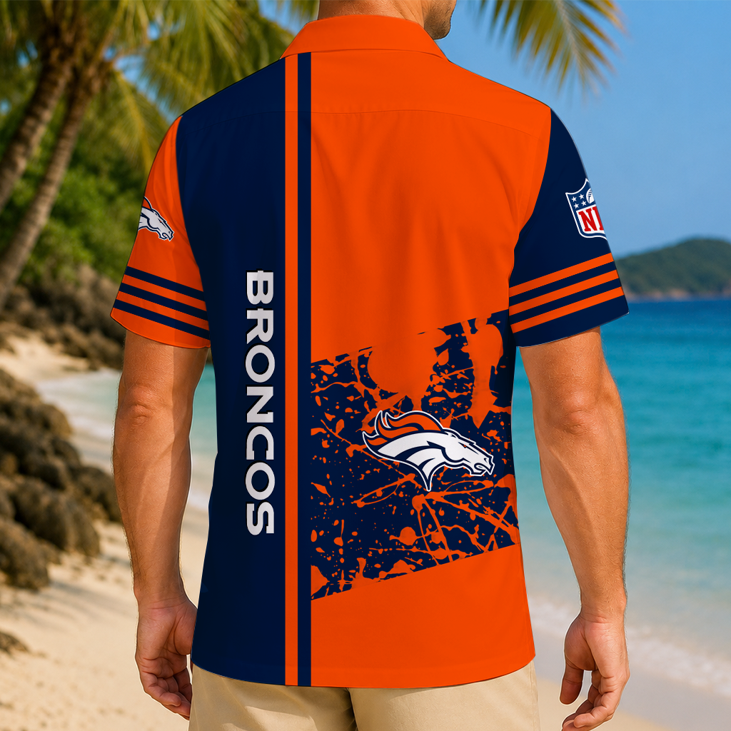 LIMITED EDITION - NEW CUSTOMIZED NFL13 DVB DENVER BRONCOS UNISEX HAWAIIAN SHIRT