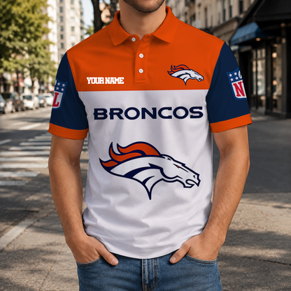 LIMITED EDITION - NEW CUSTOMIZED NFL13 DVB DENVER BRONCOS T-SHIRT, POLO SHIRT, ZIP POLO SHIRT, SWEATSHIRT, HOODIE & ZIP HOODIE