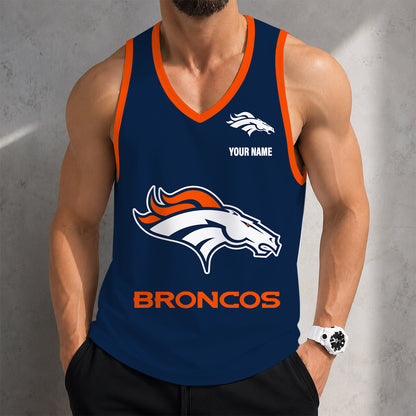 LIMITED EDITION - NEW CUSTOMIZED NFL13 DVB DENVER BRONCOS TANK TOP