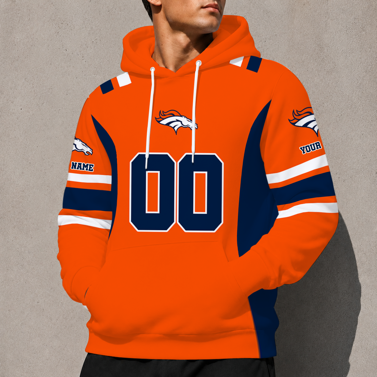 LIMITED EDITION - NEW CUSTOMIZED NFL13 DVB DENVER BRONCOS T-SHIRT, POLO SHIRT, ZIP POLO SHIRT, SWEATSHIRT, HOODIE & ZIP HOODIE