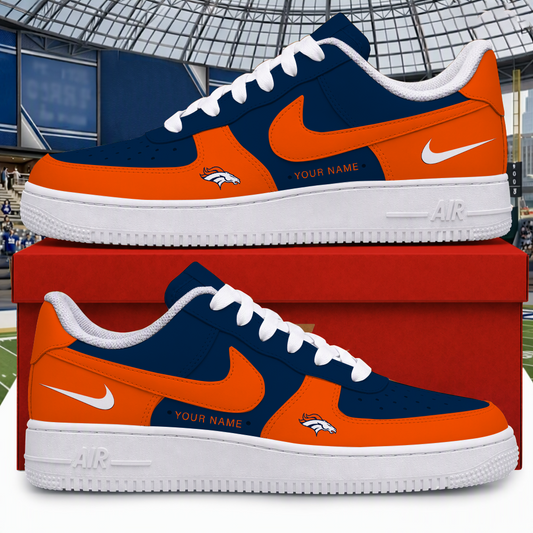 [SPECIAL OFFER] NEW CUSTOMIZED NFL13 DVB DENVER BRONCOS AF1 SHOES