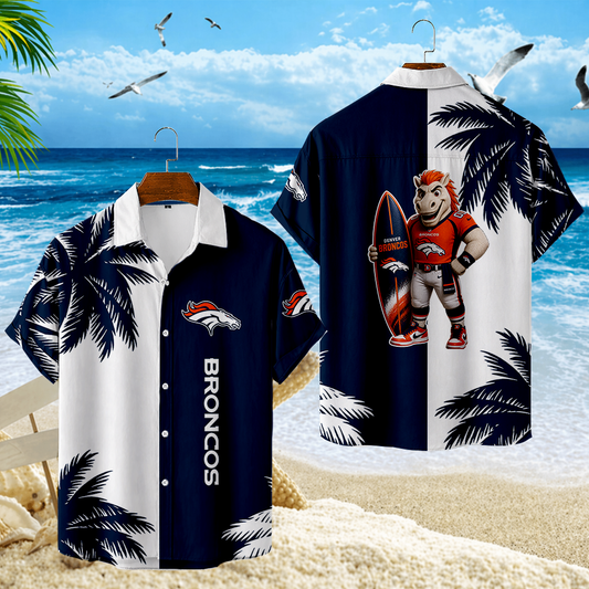 LIMITED EDITION - NEW CUSTOMIZED NFL13 DVB DENVER BRONCOS UNISEX HAWAIIAN SHIRT