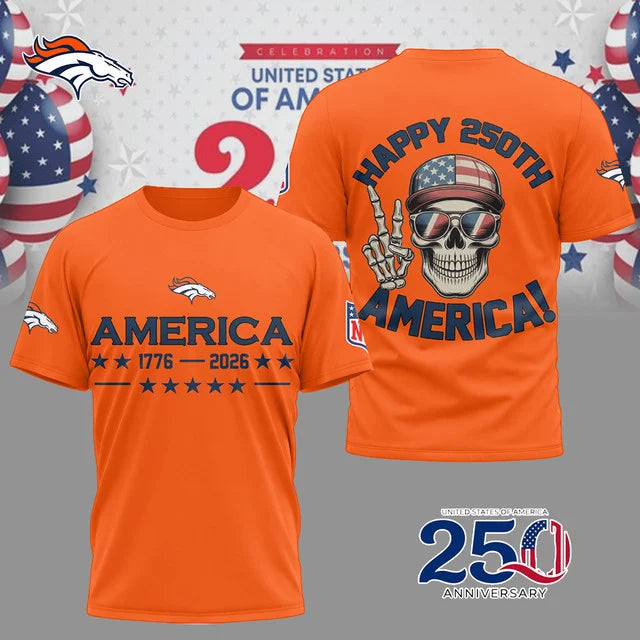 LIMITED EDITION - NEW CUSTOMIZED NFL13 DV BRONCOS UNISEX T-SHIRT, SWEATSHIRT, HOODIE & ZIP HOODIE