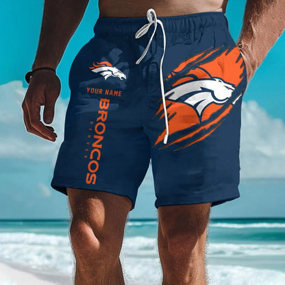 LIMITED EDITION - NEW PREMIUM NFL13 DVB DENVER BRONCOS SHORT PANTS