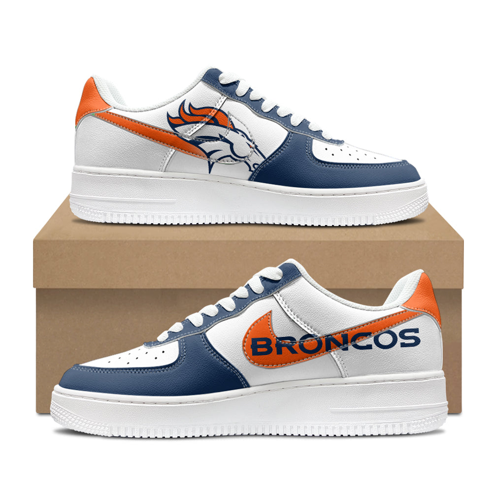 [SPECIAL OFFER] NEW CUSTOMIZED NFL13 DVB DENVER BRONCOS AF1 SHOES