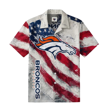LIMITED EDITION - NEW CUSTOMIZED NFL13 DVB DENVER BRONCOS UNISEX HAWAIIAN SHIRT