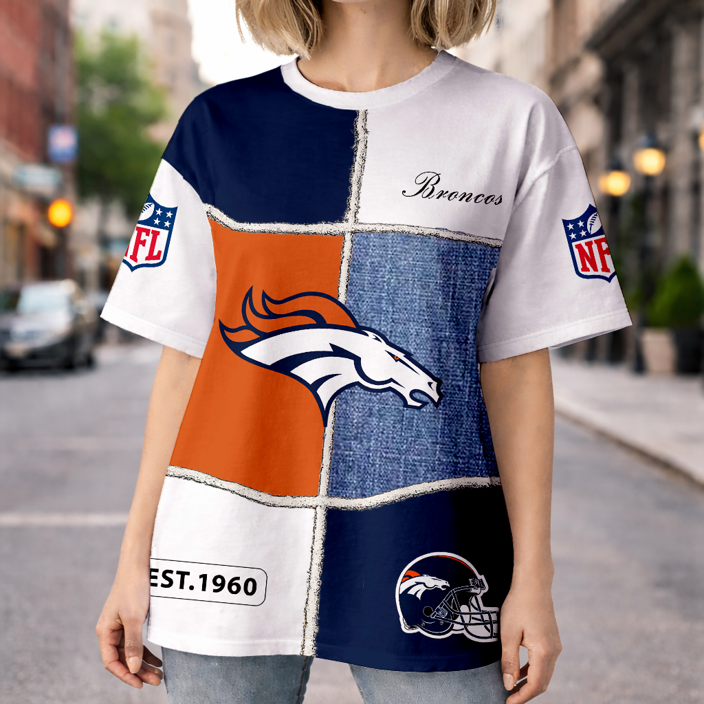 LIMITED EDITION - NEW CUSTOMIZED NFL13 DVB DENVER BRONCOS UNISEX T-SHIRT, POLO, HOODIE & JACKETS
