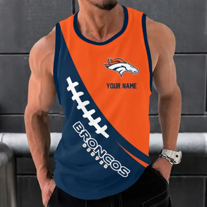[SPECIAL OFFER] NEW CUSTOMIZED NFL13 DVB DENVER BRONCOS UNISEX TANK TOP