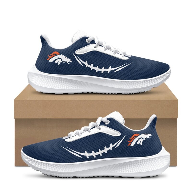 [SPECIAL OFFER] NEW CUSTOMIZED NFL13 DVB DENVER BRONCOS ROAD RUNNING SHOES