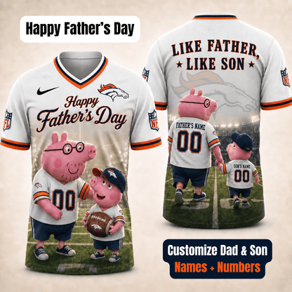 [FATHER'S DAY] NEW CUSTOMIZED NFL13 DVB DENVER BRONCOS FOOTBALL JERSEY