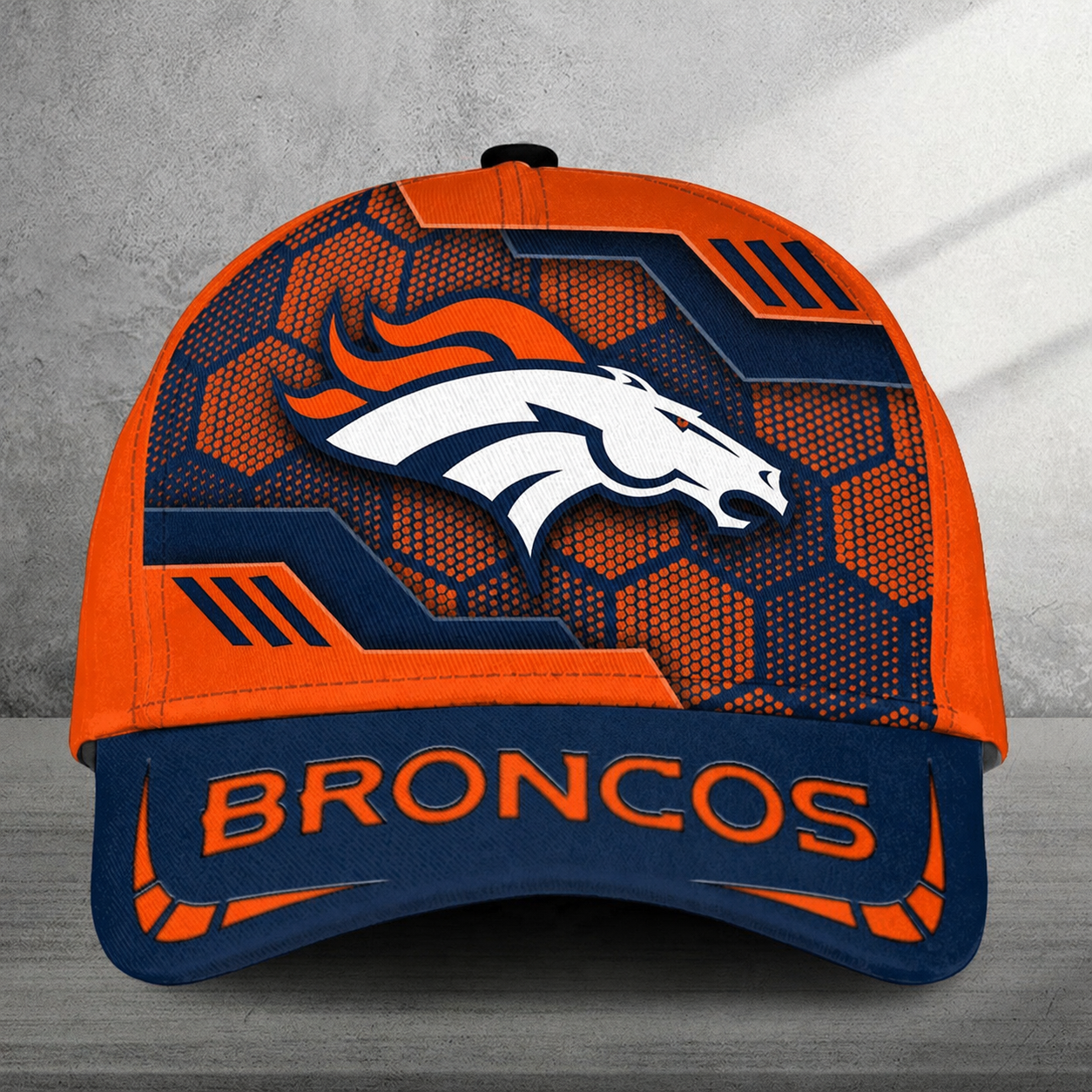 LIMITED EDITION - NEW CUSTOMIZED NFL13 DVB DENVER BRONCOS CLASSIC CAP