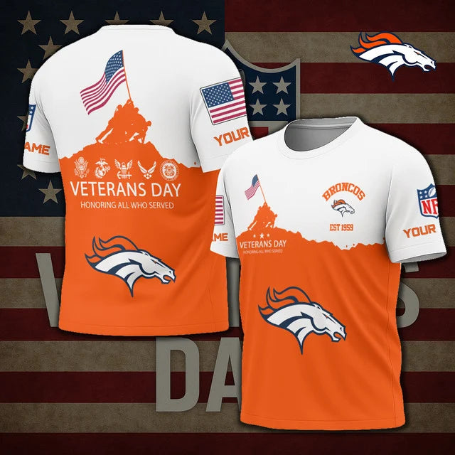 LIMITED EDITION - NEW CUSTOMIZED NFL13 DV BRONCOS UNISEX T-SHIRT, SWEATSHIRT, HOODIE & ZIP HOODIE