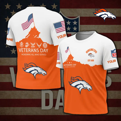LIMITED EDITION - NEW CUSTOMIZED NFL13 DV BRONCOS UNISEX T-SHIRT, SWEATSHIRT, HOODIE & ZIP HOODIE