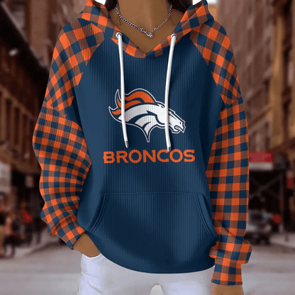 [SPECIAL OFFER] NEW CUSTOMIZED NFL13 DVB DENVER BRONCOS RIBBED HOODIE & SWEATSHIRT