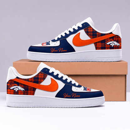 [SPECIAL OFFER] NEW CUSTOMIZED NFL13 DVB DENVER BRONCOS AF1 SHOES