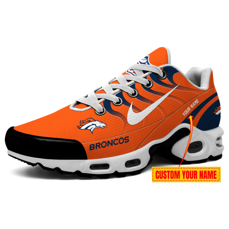 [SPECIAL OFFER] NEW CUSTOMIZED NFL13 DVB DENVER BRONCOS AIR MAX PLUS SNEAKERS