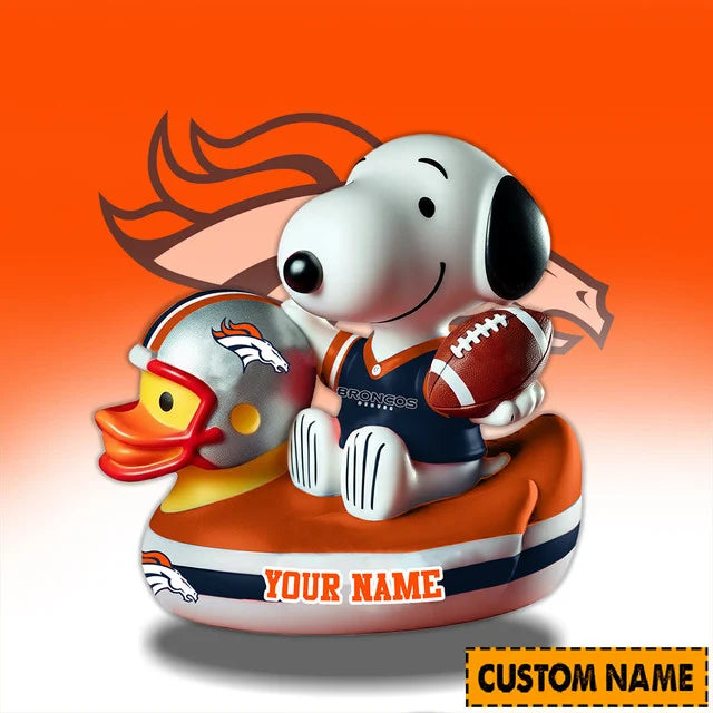 LIMITED EDITION - NEW CUSTOMIZED NFL13 DV BRONCOS SNOOPY ACRYLIC BLOCK