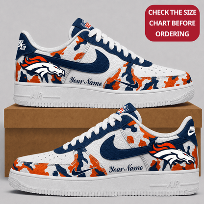 [SPECIAL OFFER] NEW CUSTOMIZED NFL13 DVB DENVER BRONCOS AF1 SHOES