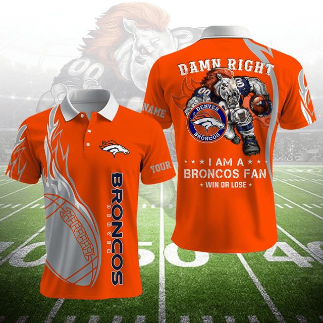 LIMITED EDITION - NEW CUSTOMIZED NFL13 DVB DENVER BRONCOS UNISEX T-SHIRT, POLO, HOODIE & JACKETS