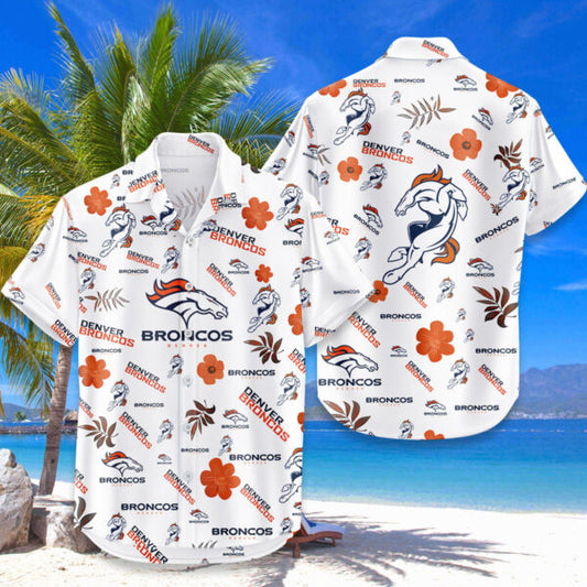 LIMITED EDITION - NEW CUSTOMIZED NFL13 DVB DENVER BRONCOS UNISEX HAWAIIAN SHIRT
