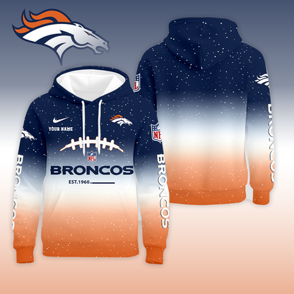 LIMITED EDITION - NEW CUSTOMIZED NFL13 DVB DENVER BRONCOS UNISEX T-SHIRT, POLO, HOODIE & JACKETS