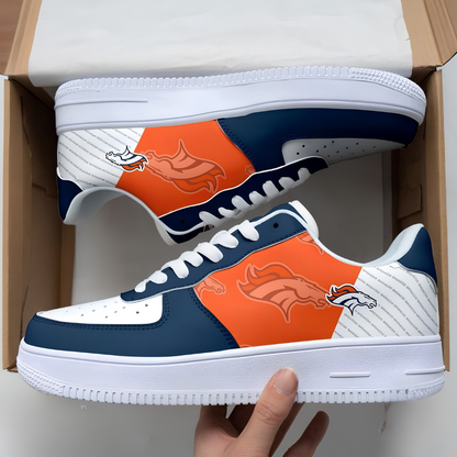 [SPECIAL OFFER] NEW CUSTOMIZED NFL13 DVB DENVER BRONCOS AF1 SNEAKERS