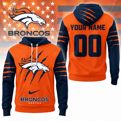 LIMITED EDITION - NEW CUSTOMIZED NFL13 DVB DENVER BRONCOS T-SHIRT, POLO SHIRT, ZIP POLO SHIRT, SWEATSHIRT, HOODIE & ZIP HOODIE