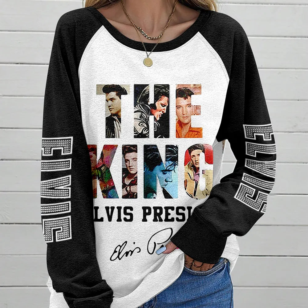 [FAN FAVORITE] NEW CUSTOMIZED ELVIS PRESLEY UNISEX SWEATSHIRT