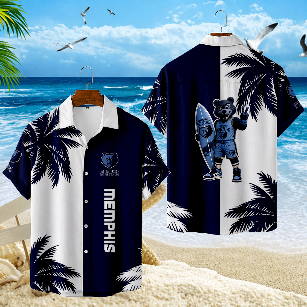 LIMITED EDITION - NEW CUSTOMIZED NBA13 MGR MEMPHIS GRIZZLIES UNISEX HAWAIIAN SHIRT