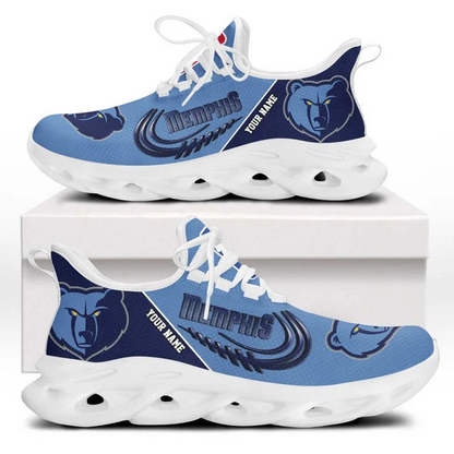 LIMITED EDITION - NEW CUSTOMIZED NBA13 MGR MEMPHIS GRIZZLIES PREMIUM CLUNKY SNEAKERS