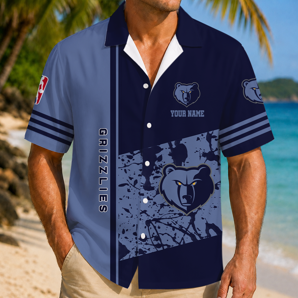 LIMITED EDITION - NEW CUSTOMIZED NBA13 MGR MEMPHIS GRIZZLIES UNISEX HAWAIIAN SHIRT